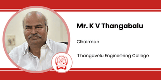 Thangavelu Engineering College, Chairman: Mr. K V Thangabalu Interview